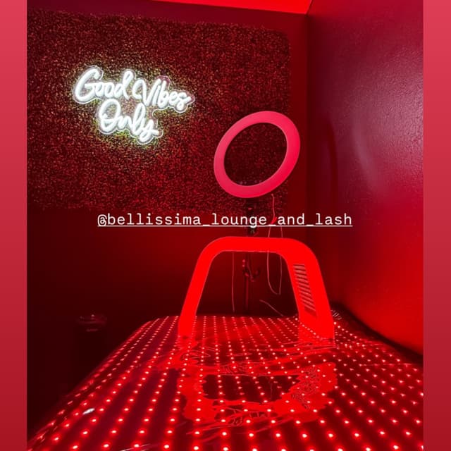 Monthly Redlight Therapy at Bellissima Lounge & Lash in Hagerman, ID